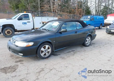 2003 Saab 9-3 Se из США, поврежденный, VIN YS3DF75K337004860